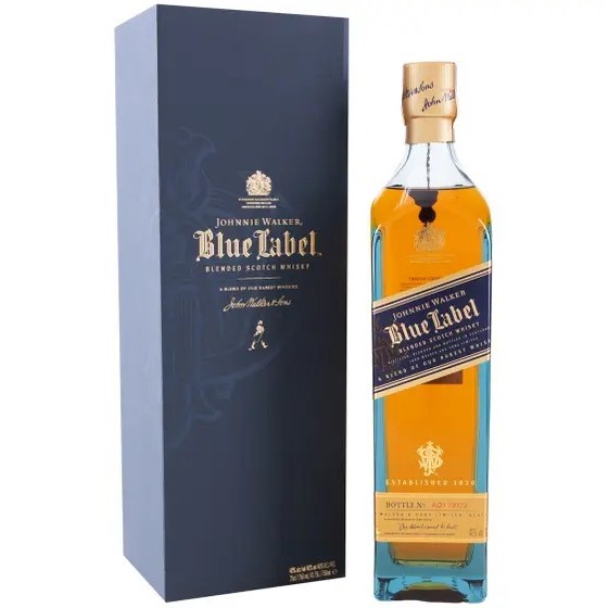 BEBIDA WHISKY JOHNNIE WALKER BLUE LABEL